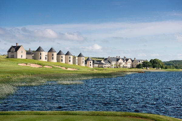 Lough Erne Golf Resort in Ireland, with its championship golf course and castle-like buildings